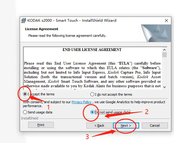 柯达乐芮S2000W系列扫描驱动应用软件